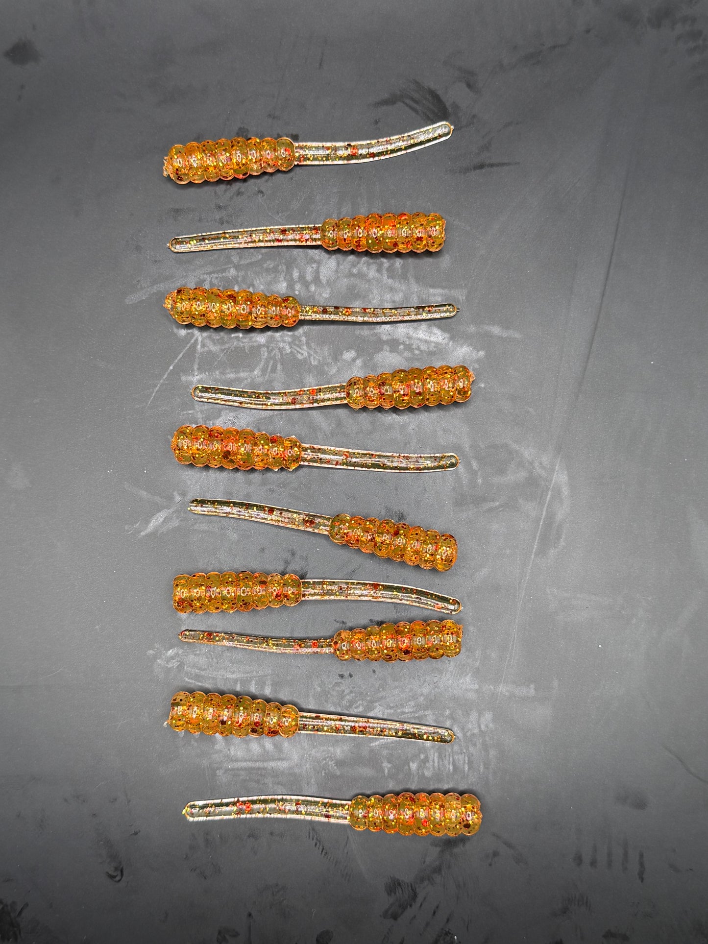 2" Trout Taffy Orange Rust
