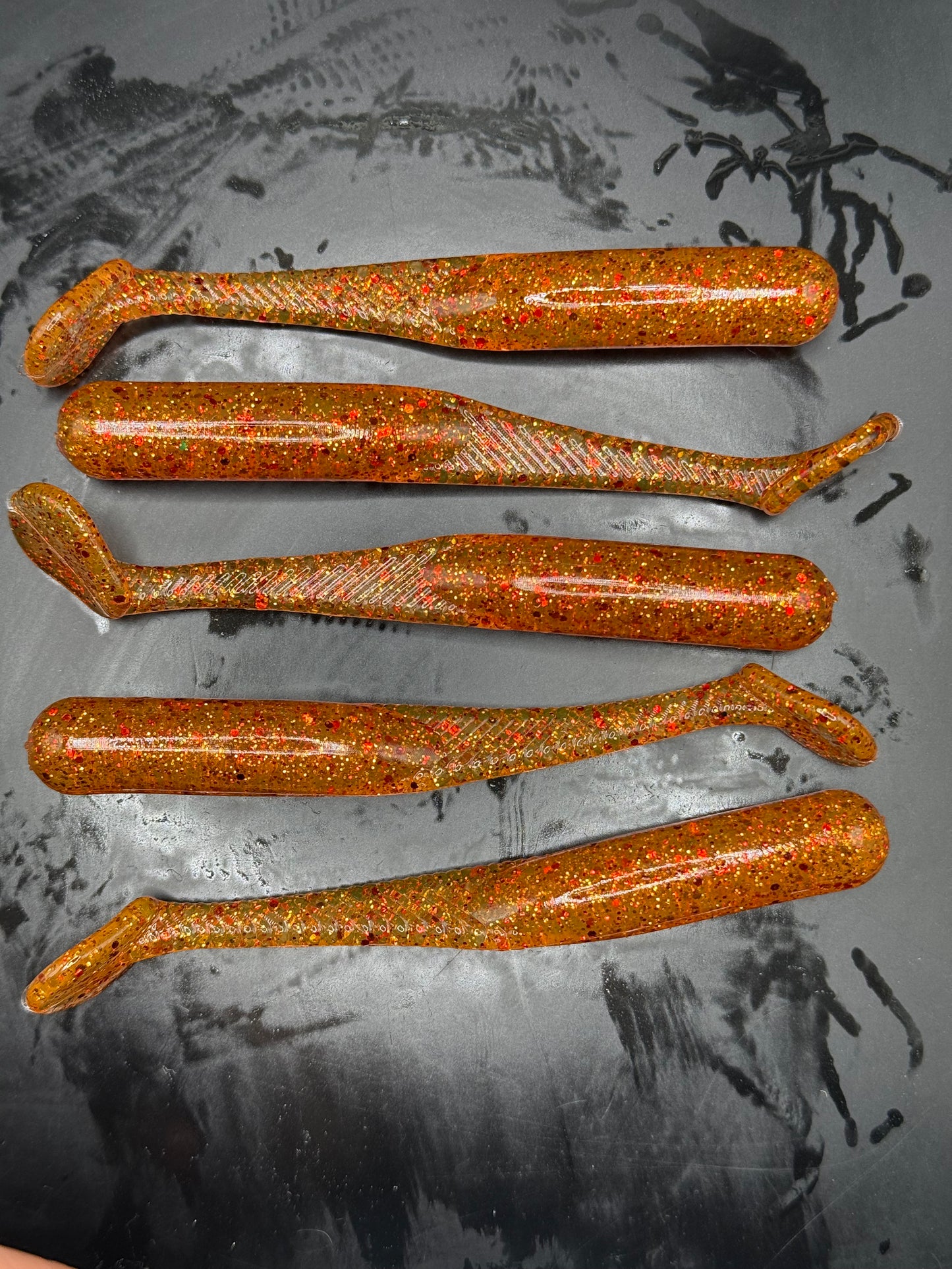 Bullet Swimbait Orange Rust