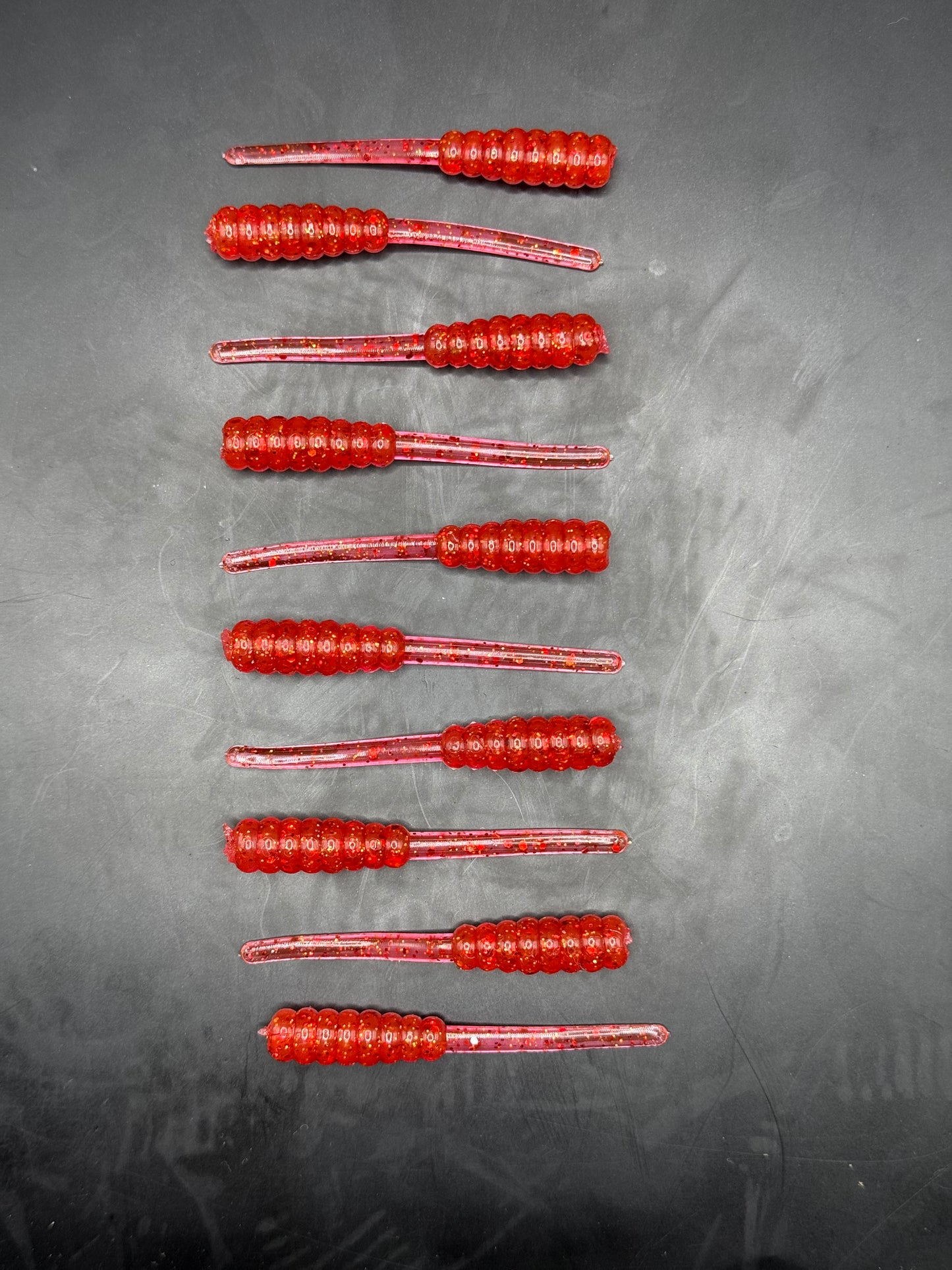 2" Trout Taffy Blood Red
