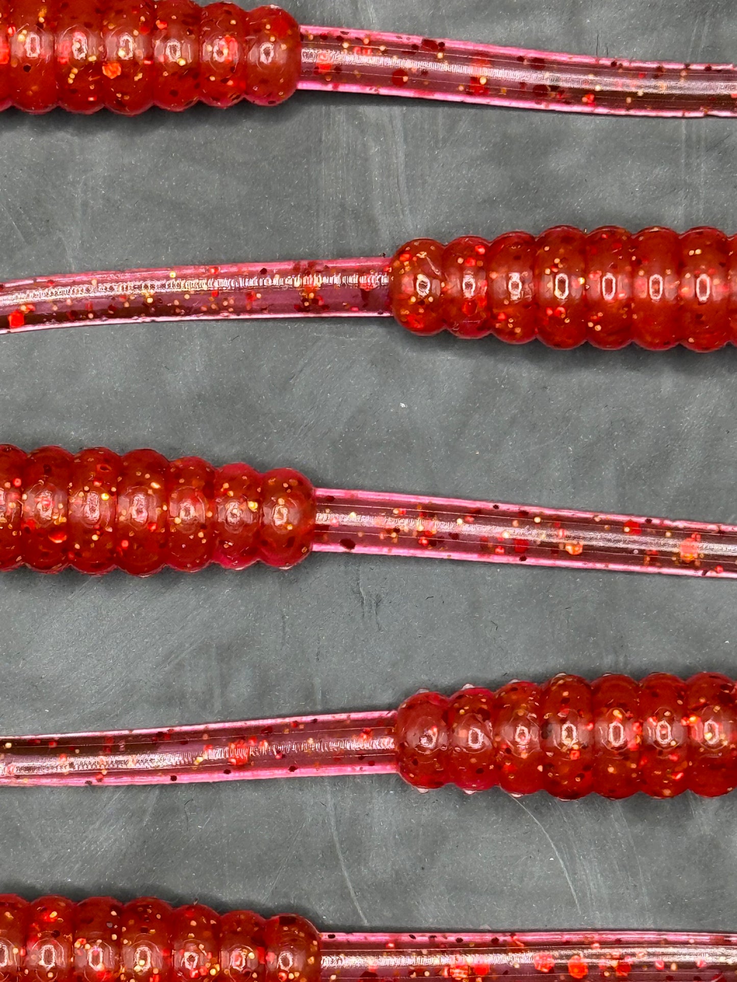 2" Trout Taffy Blood Red