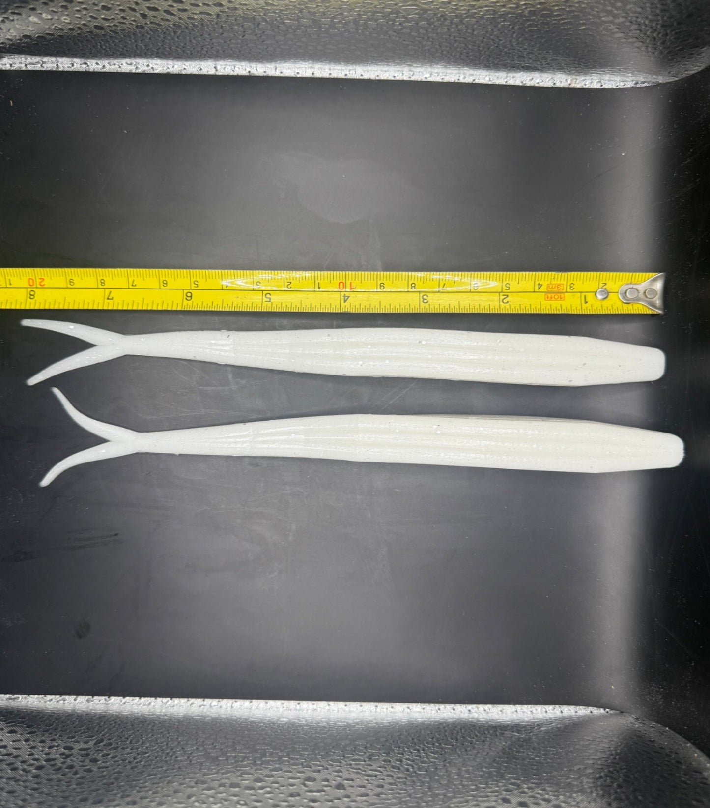 8" ShockTail Fluke Pearly White