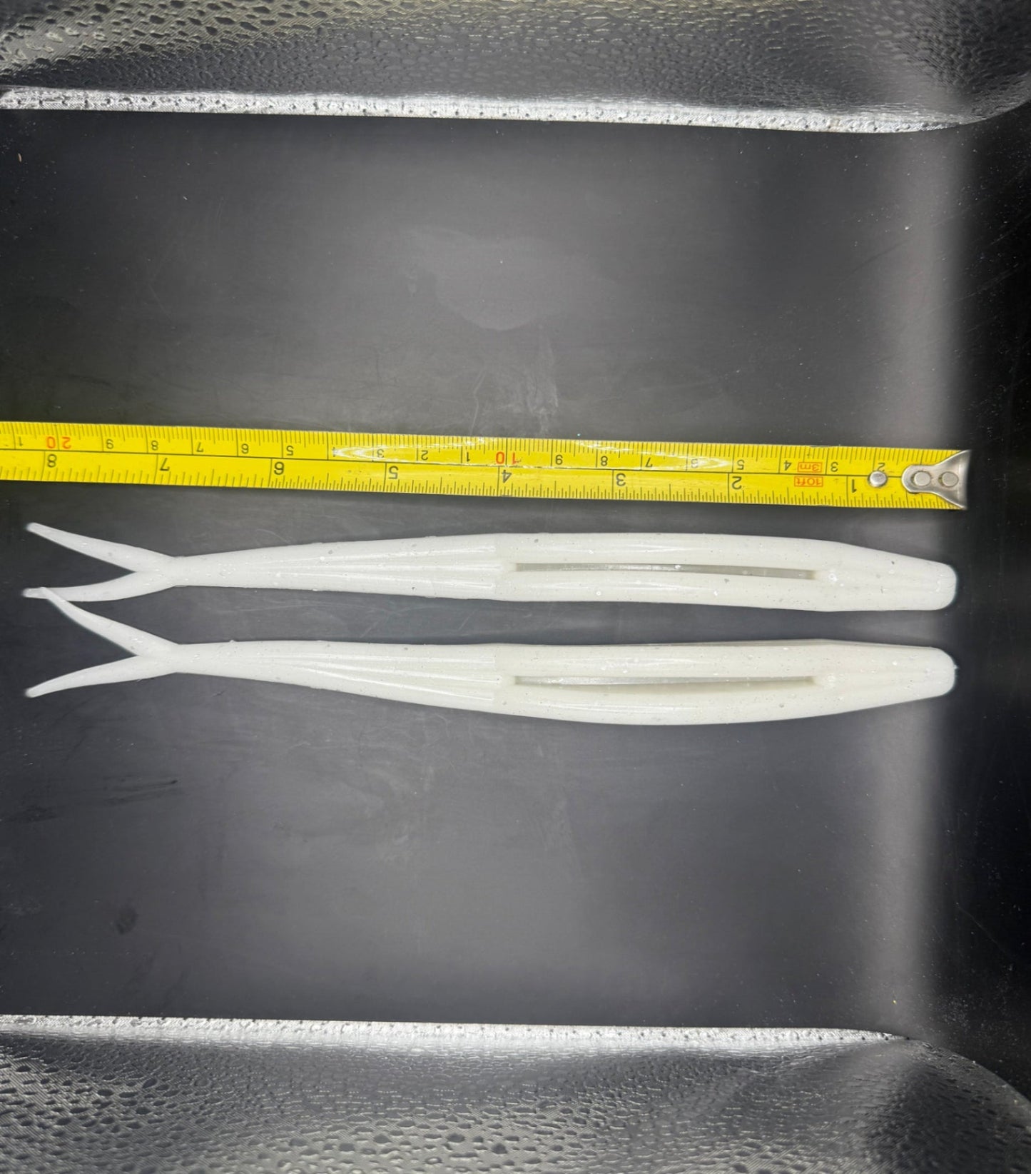 8" ShockTail Fluke Pearly White