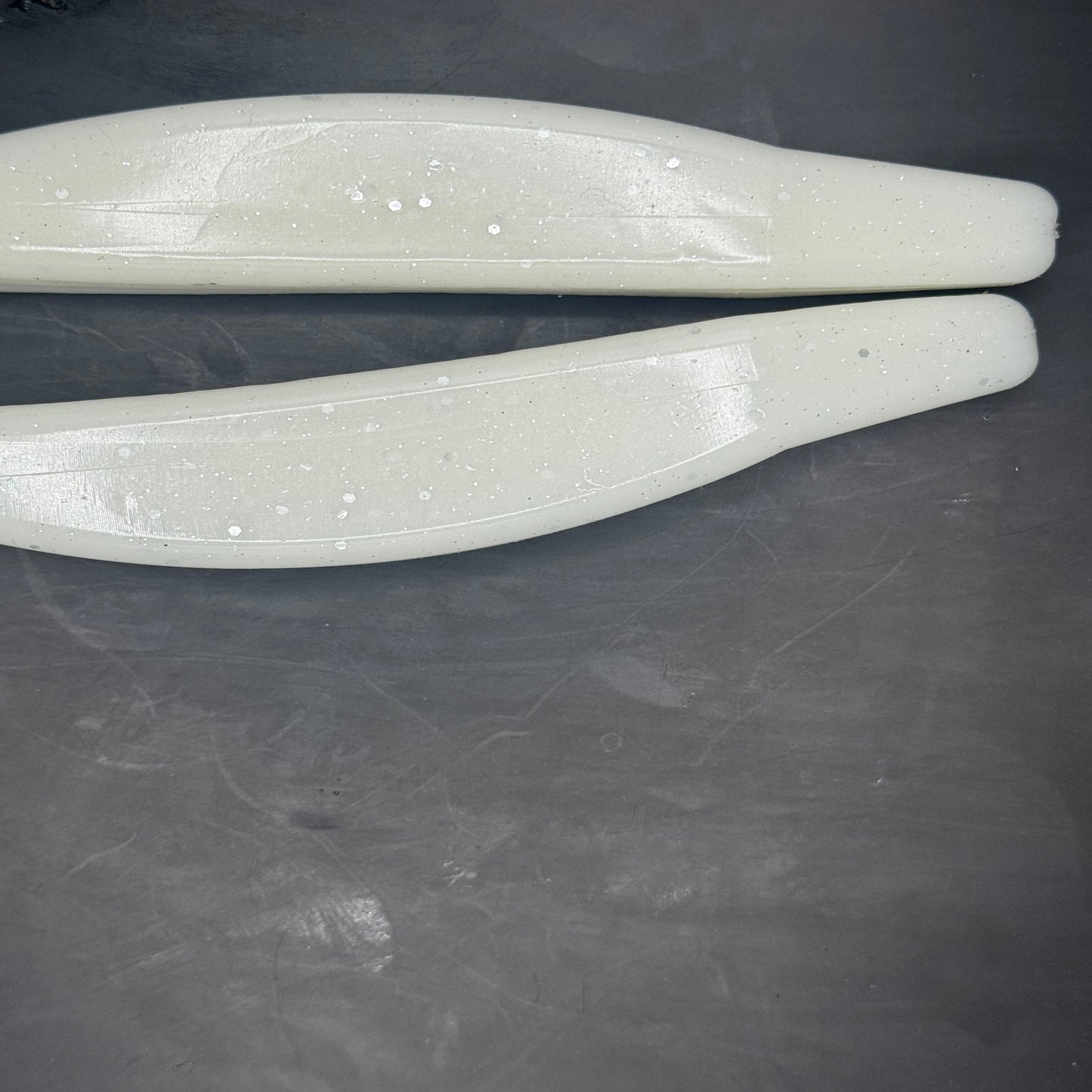 8" ShockTail Fluke Pearly White