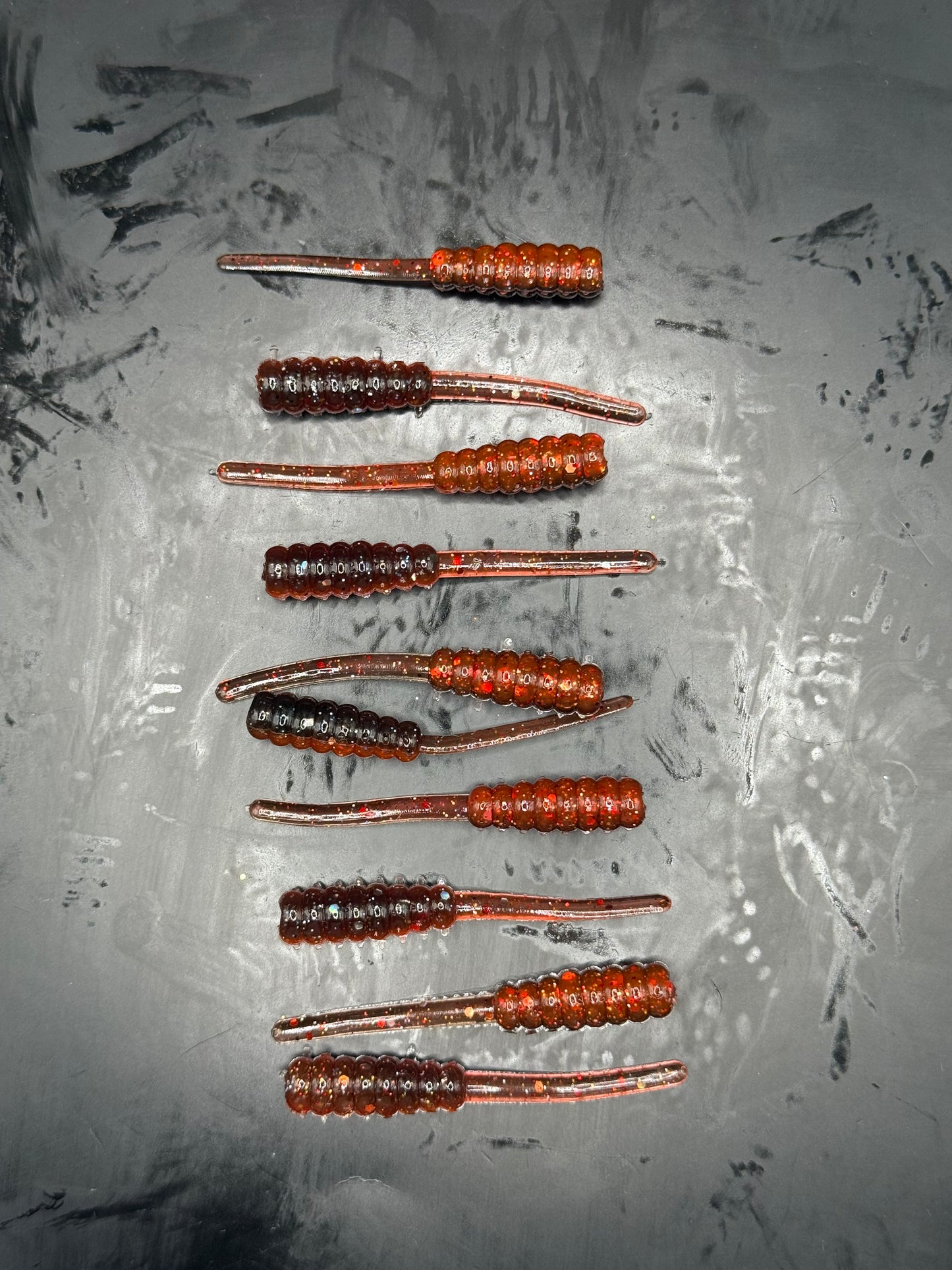 2" Trout Taffy Black Widow