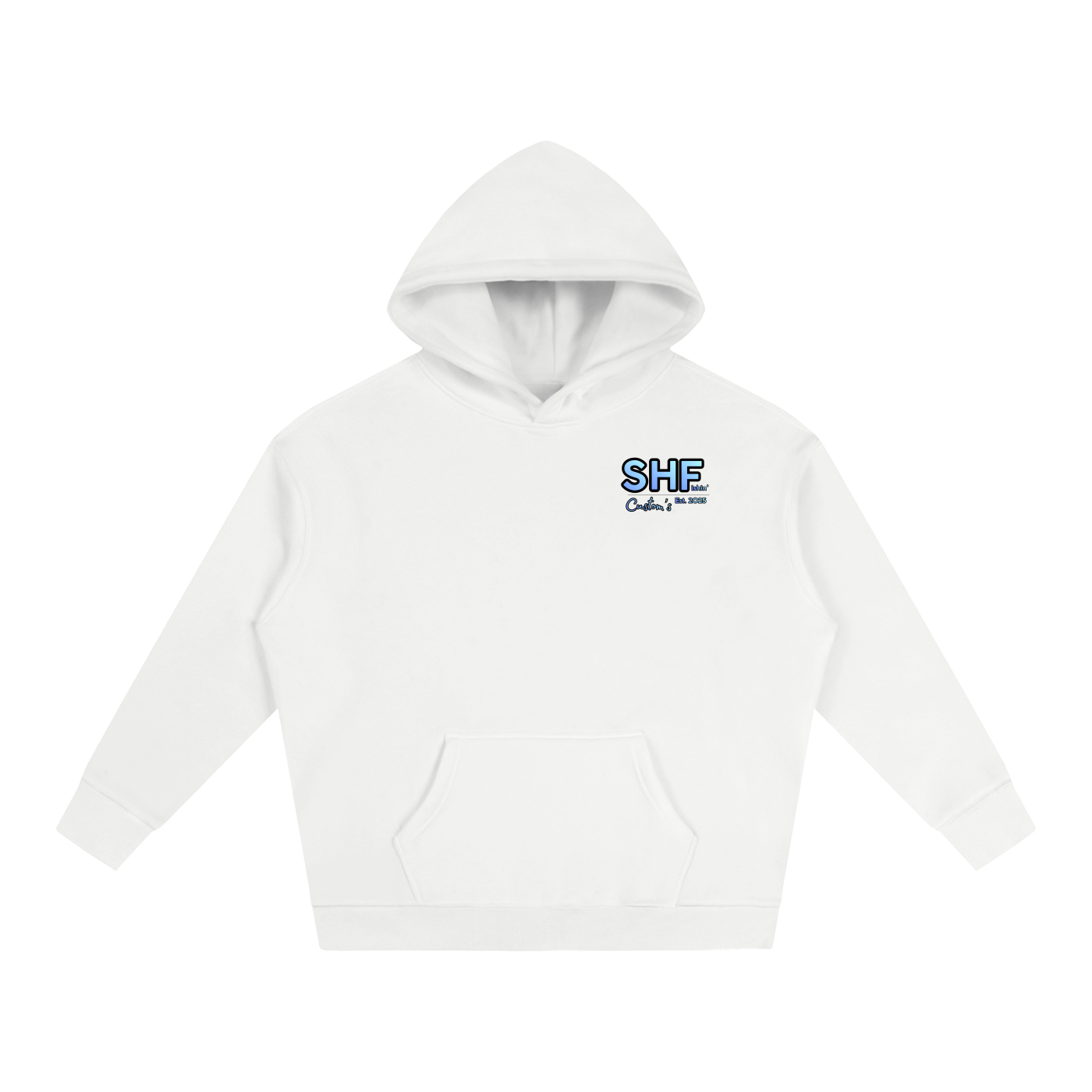 Striped Sally Oversize Fleeced Hoodie