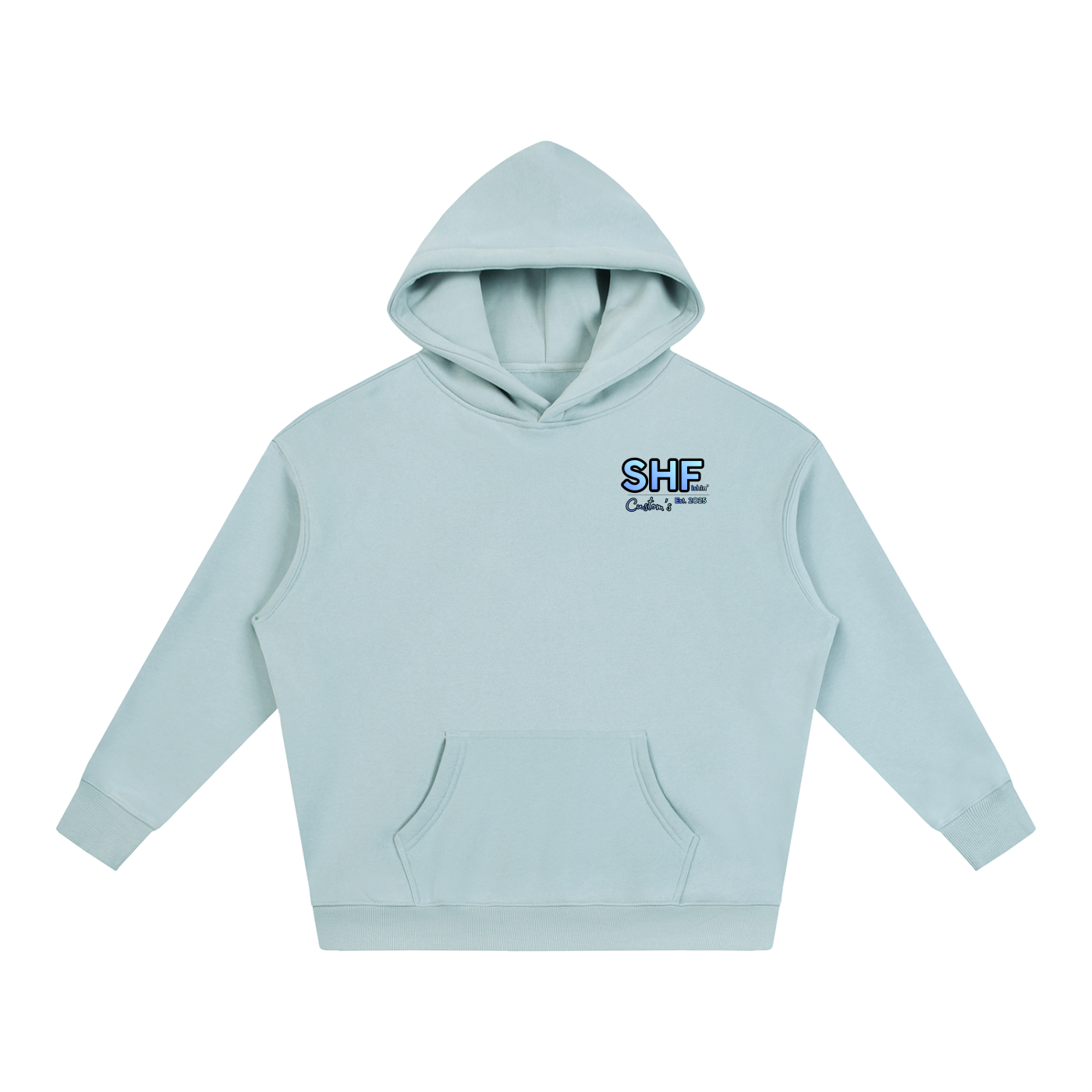 Striped Sally Oversize Fleeced Hoodie
