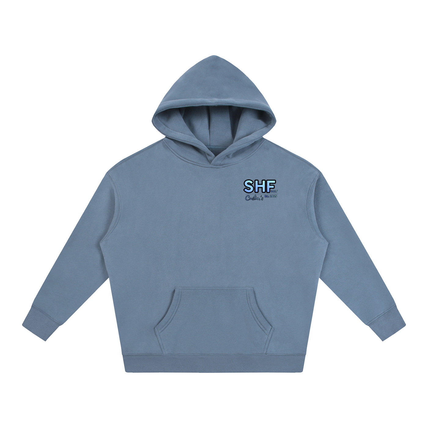 Striped Sally Oversize Fleeced Hoodie