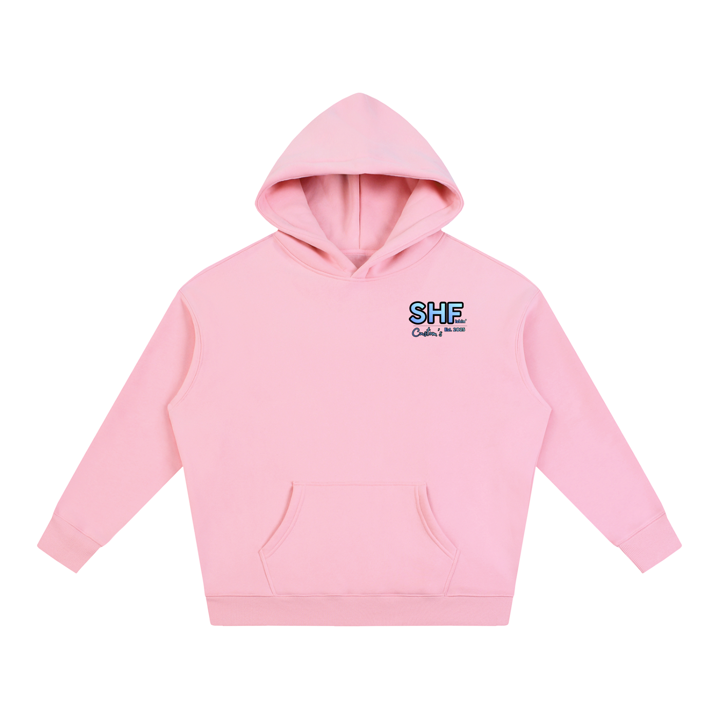Striped Sally Oversize Fleeced Hoodie