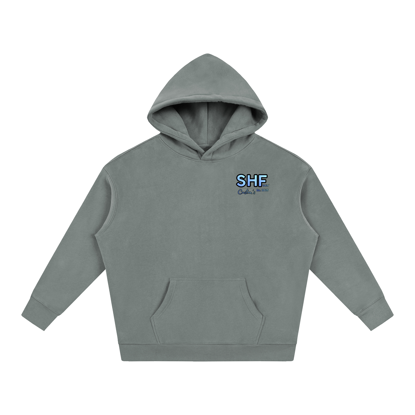 Striped Sally Oversize Fleeced Hoodie