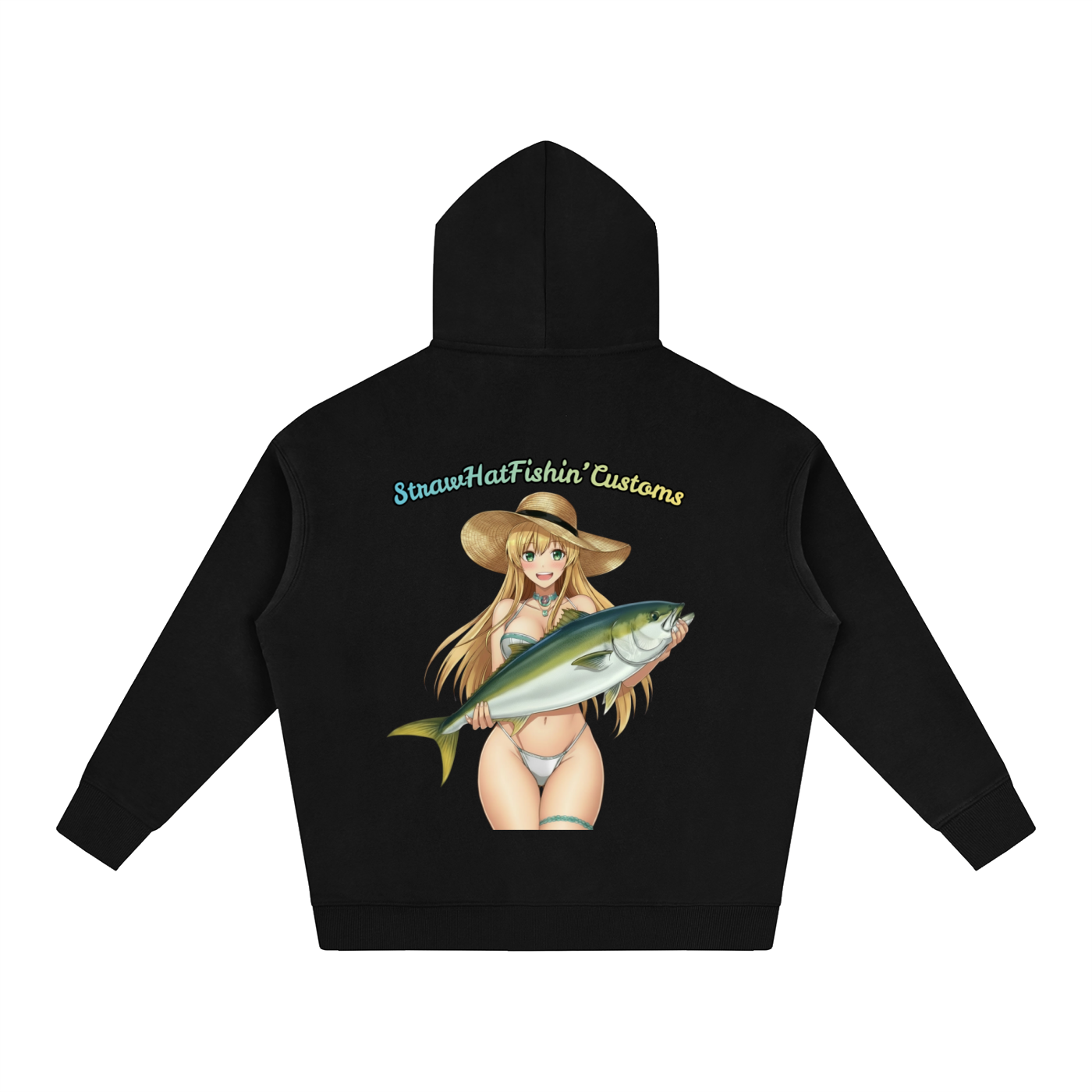 Yellowtail Tammy Oversize Fleeced Hoodie