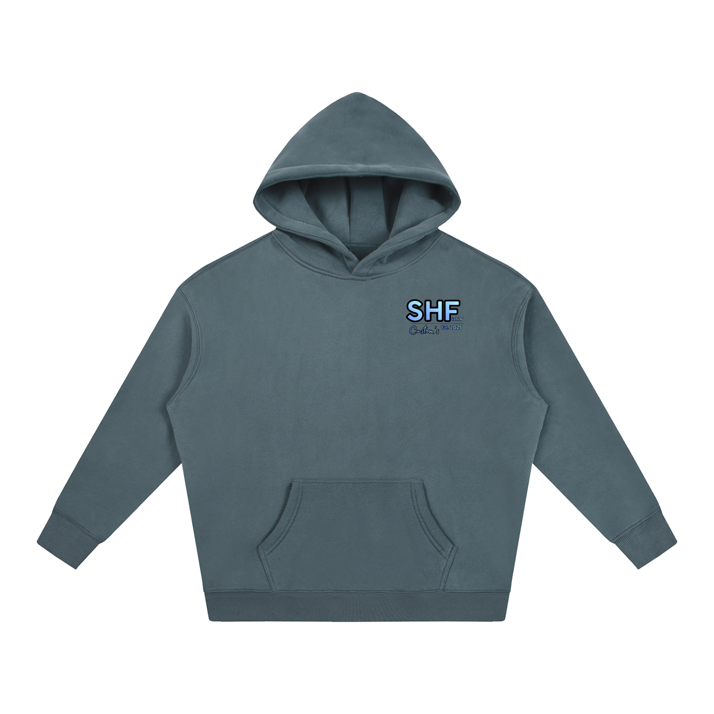 Striped Sally Oversize Fleeced Hoodie