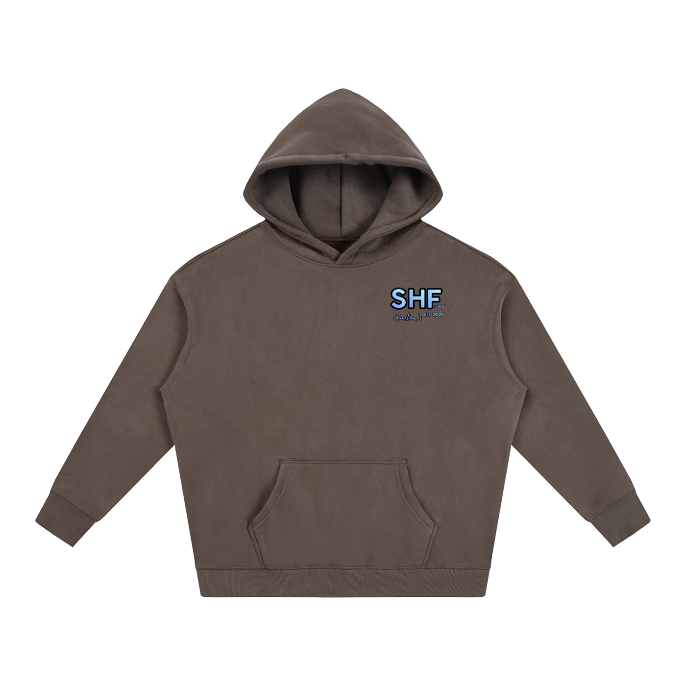 Striped Sally Oversize Fleeced Hoodie