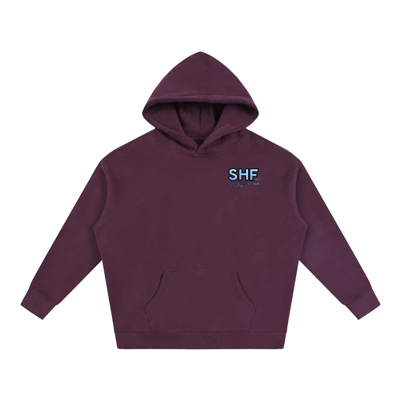 Striped Sally Oversize Fleeced Hoodie