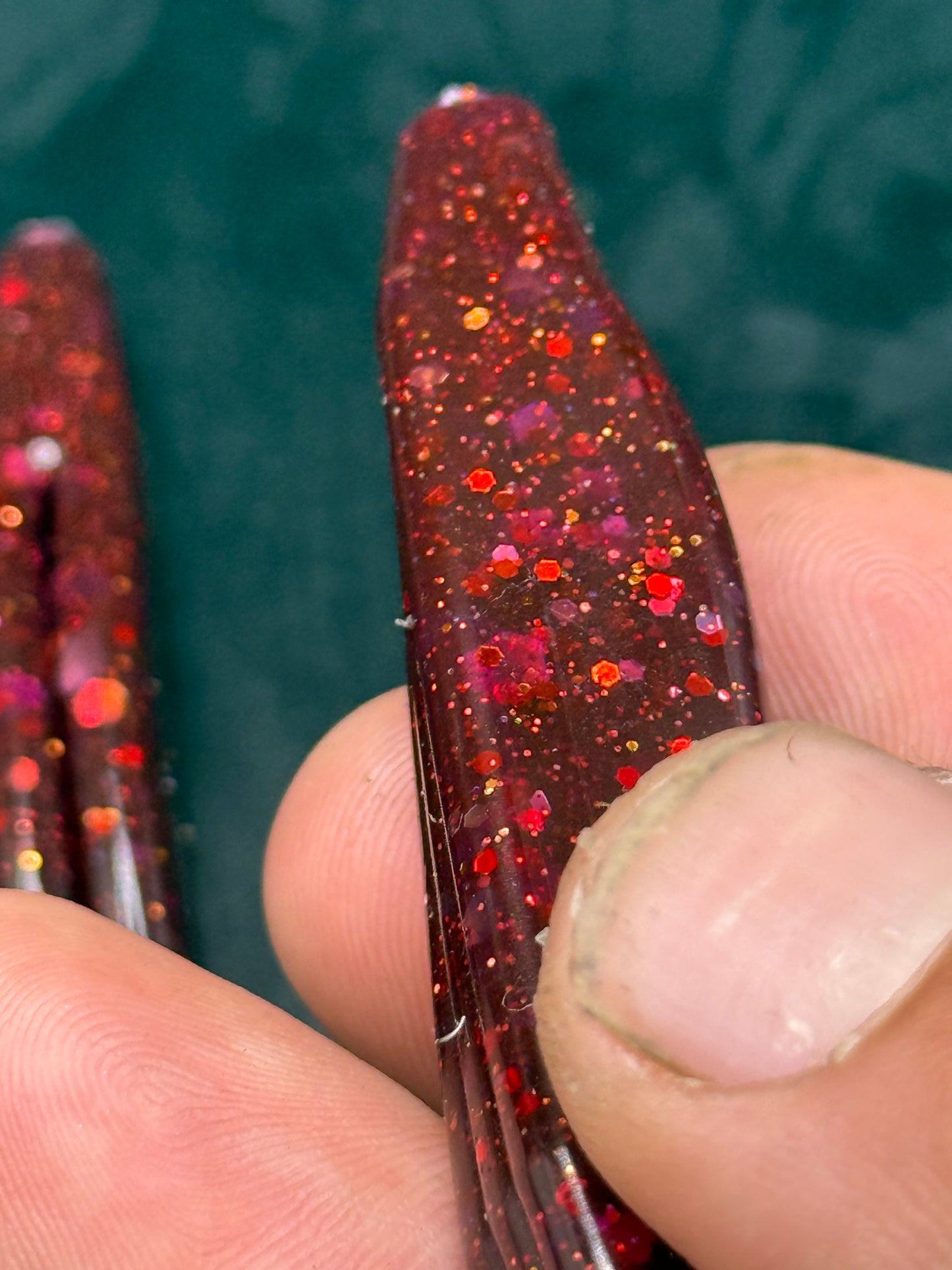 ShockTail Fluke Jr. Red JuneBug