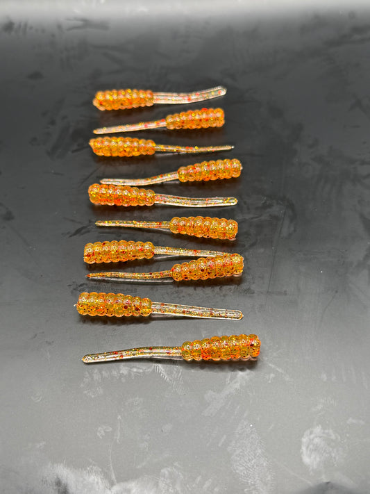 2" Trout Taffy Orange Rust