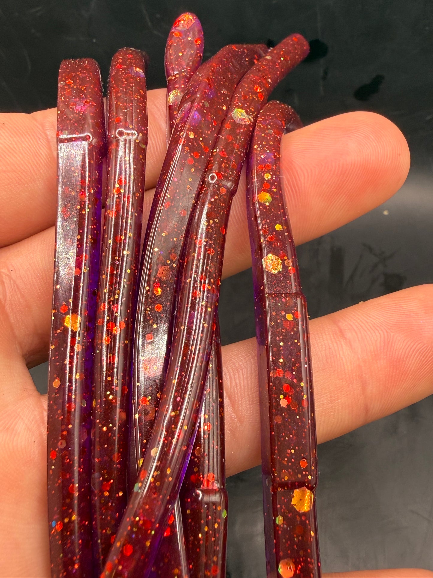 Noodle Worm Red JuneBug