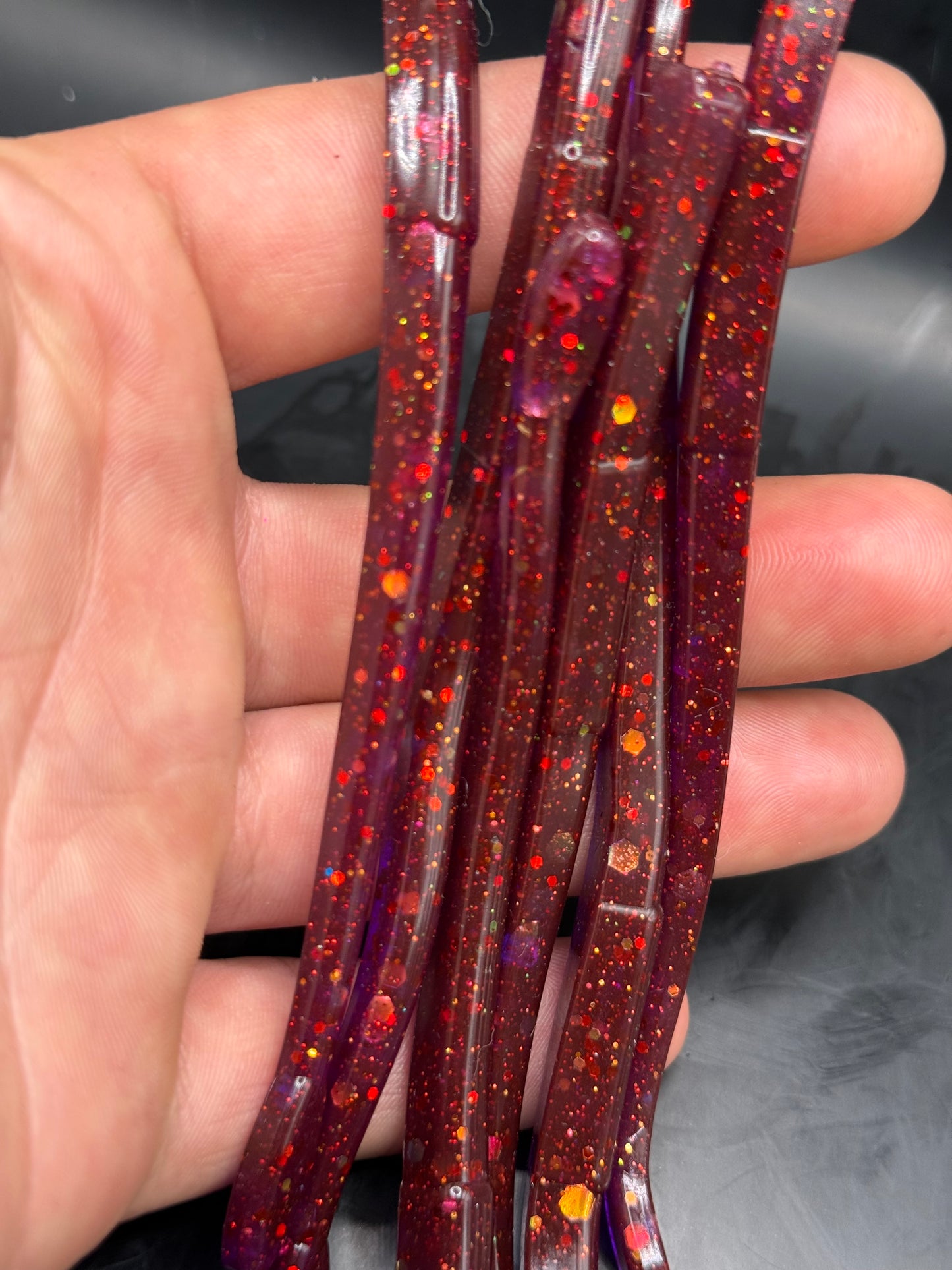 Noodle Worm Red JuneBug