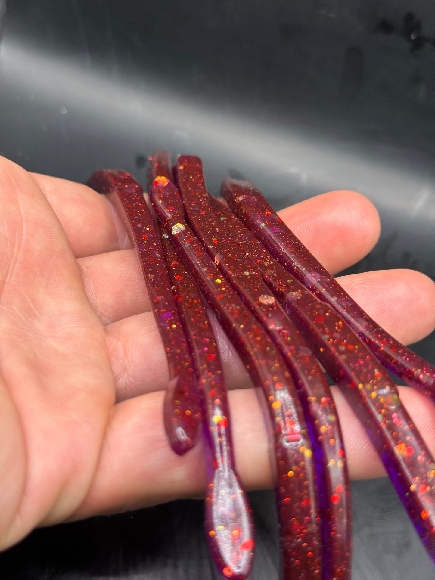Noodle Worm Red JuneBug