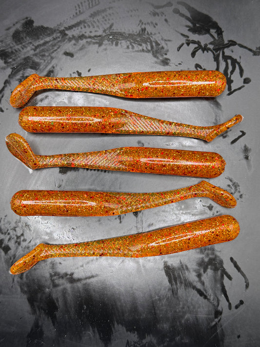 Bullet Swimbait Orange Rust