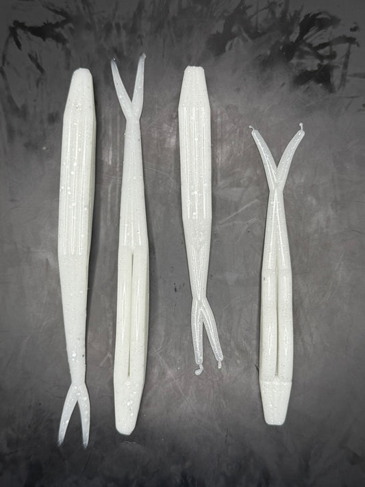 ShockTail Fluke Jr. Pearly White
