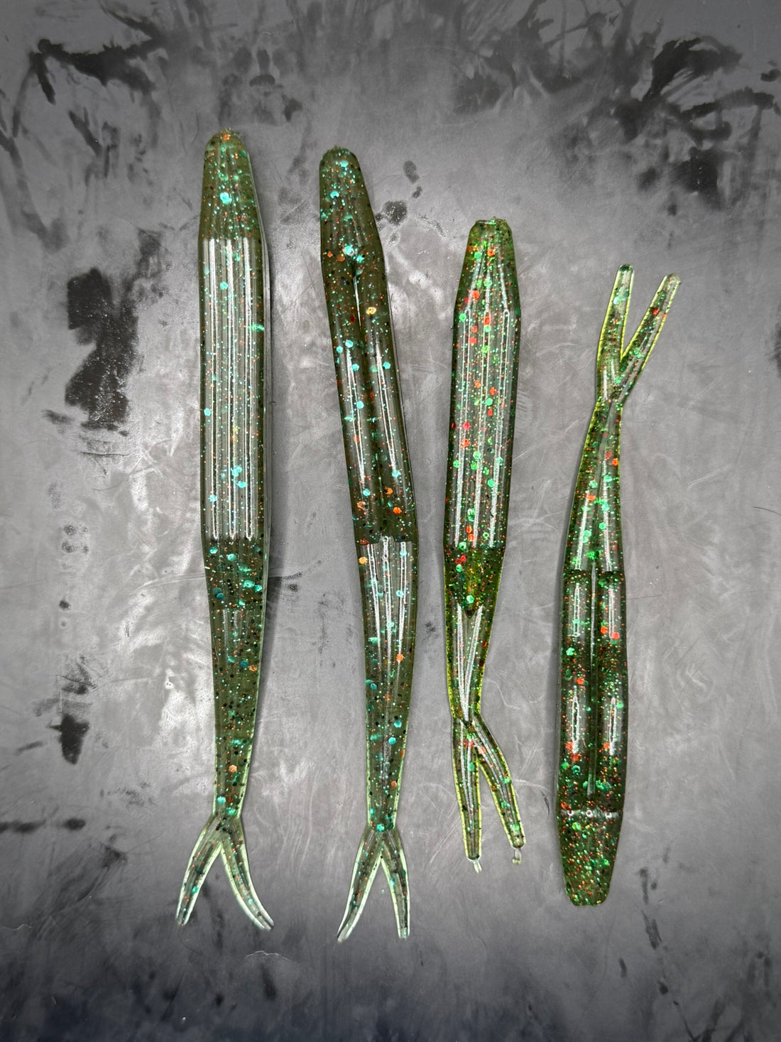 ShockTail Fluke Jr. Green Watermelon
