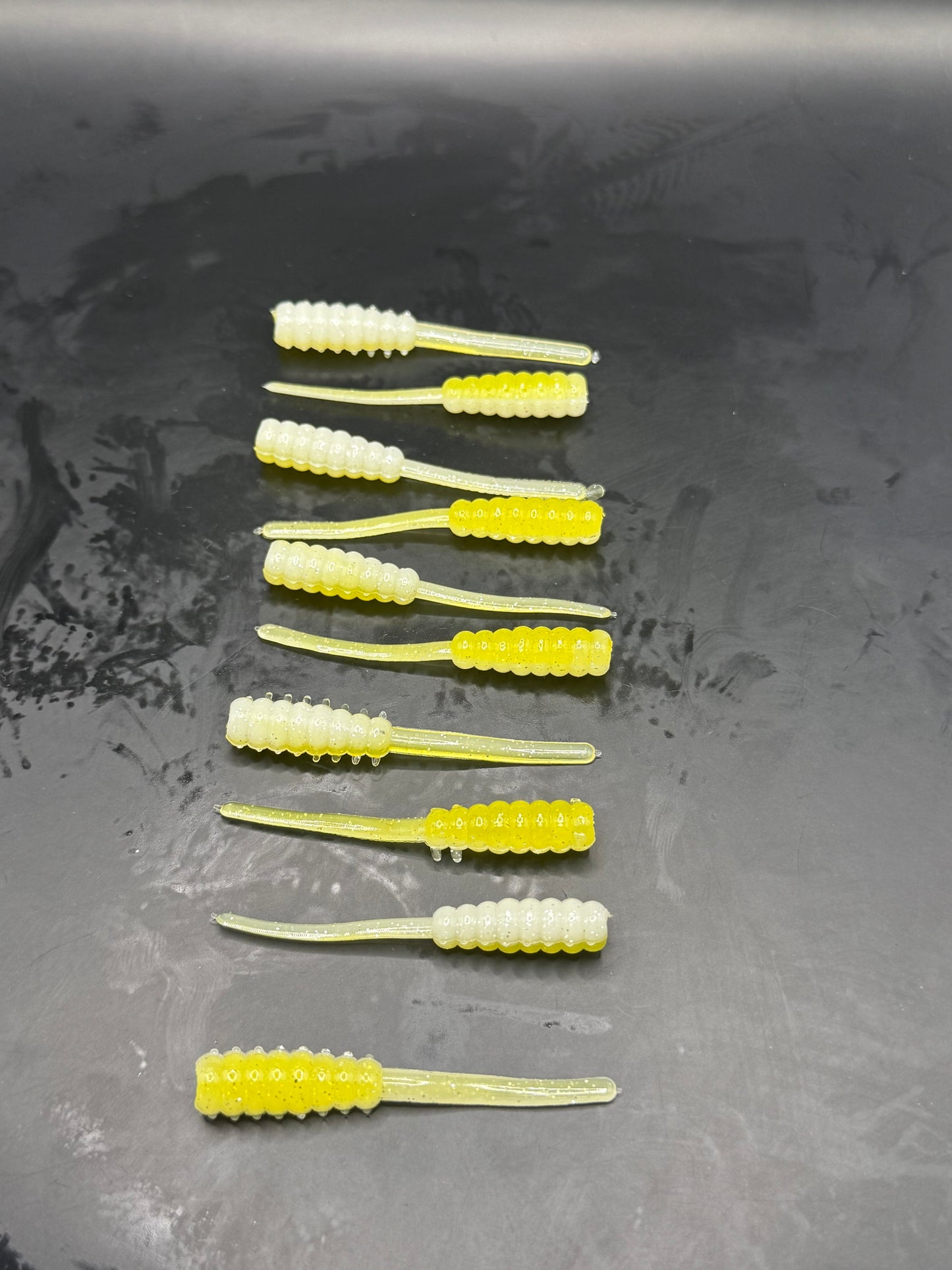 2" Trout Taffy Lemon Flash