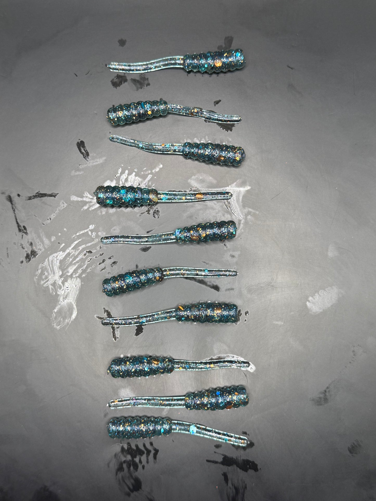 2" Trout Taffy Blue Galaxy