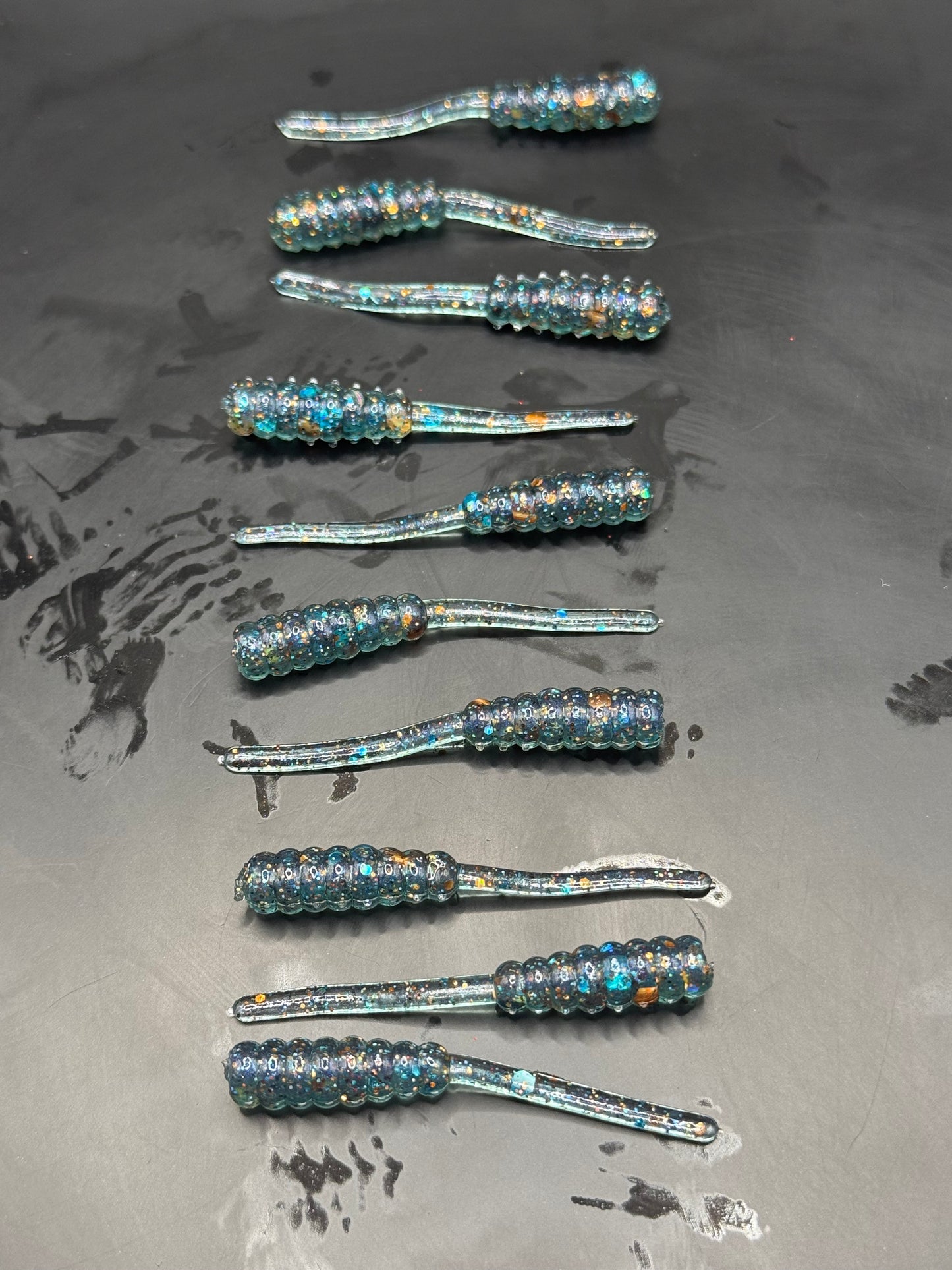 2" Trout Taffy Blue Galaxy