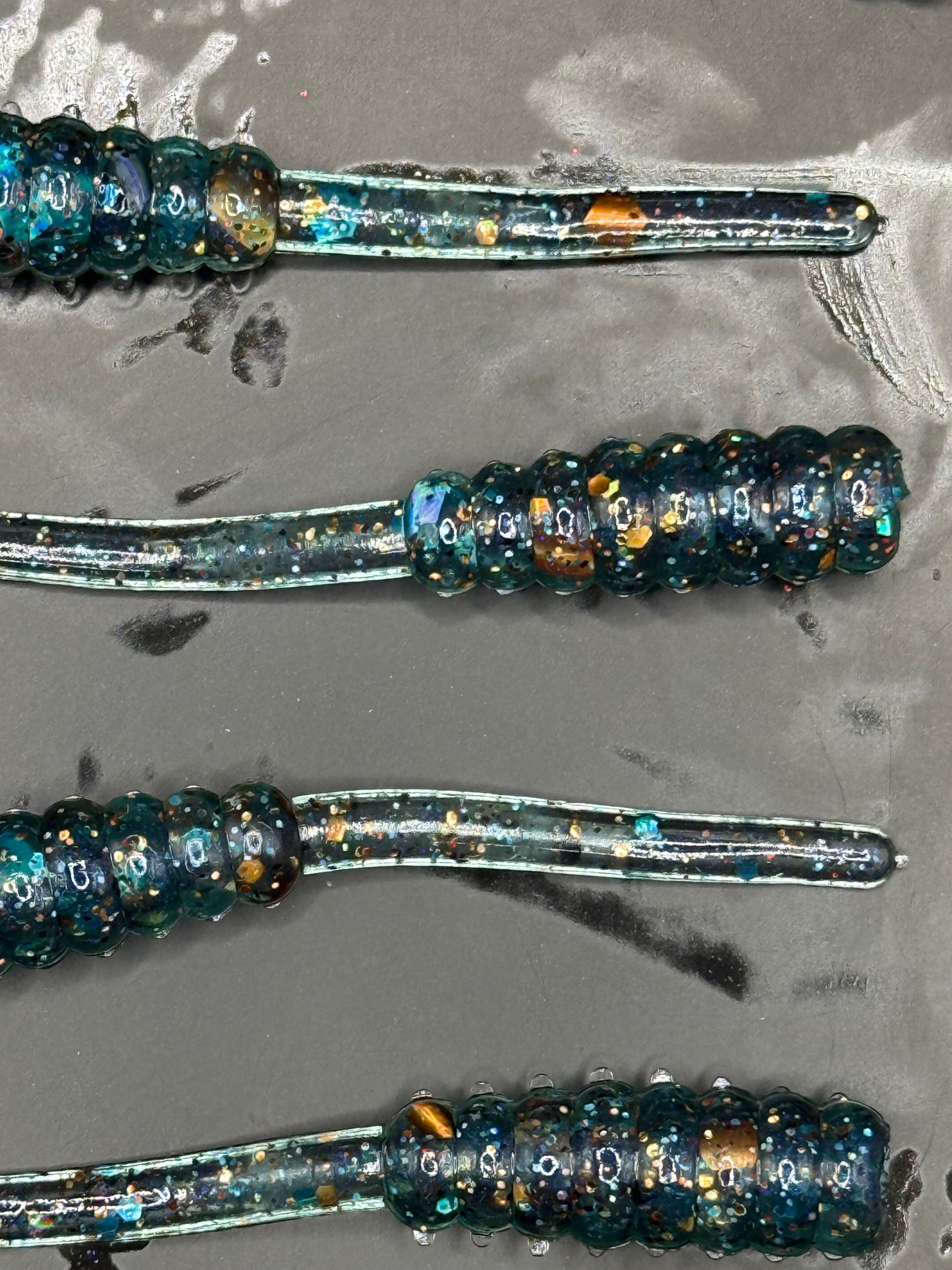 2" Trout Taffy Blue Galaxy