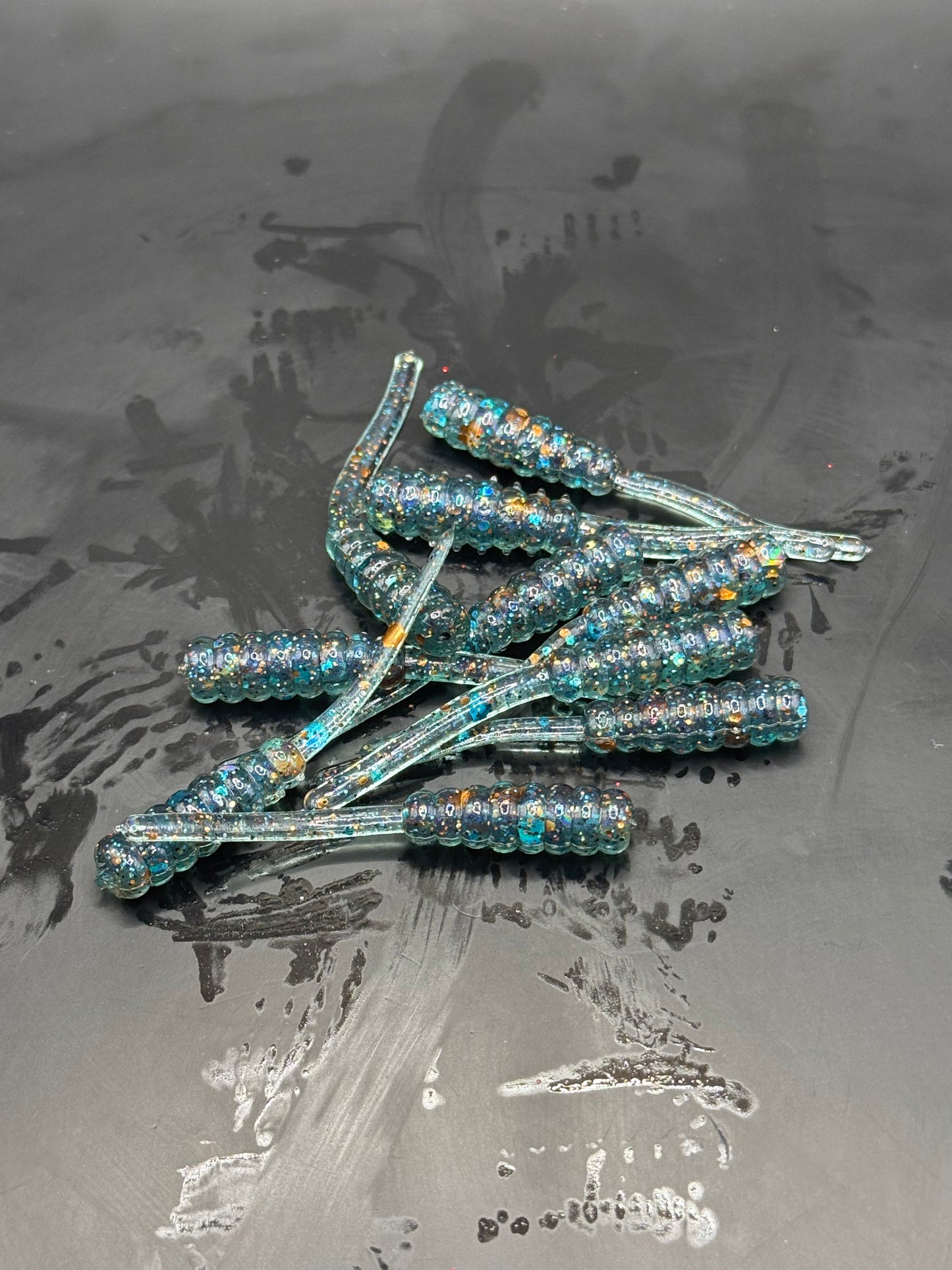 2" Trout Taffy Blue Galaxy