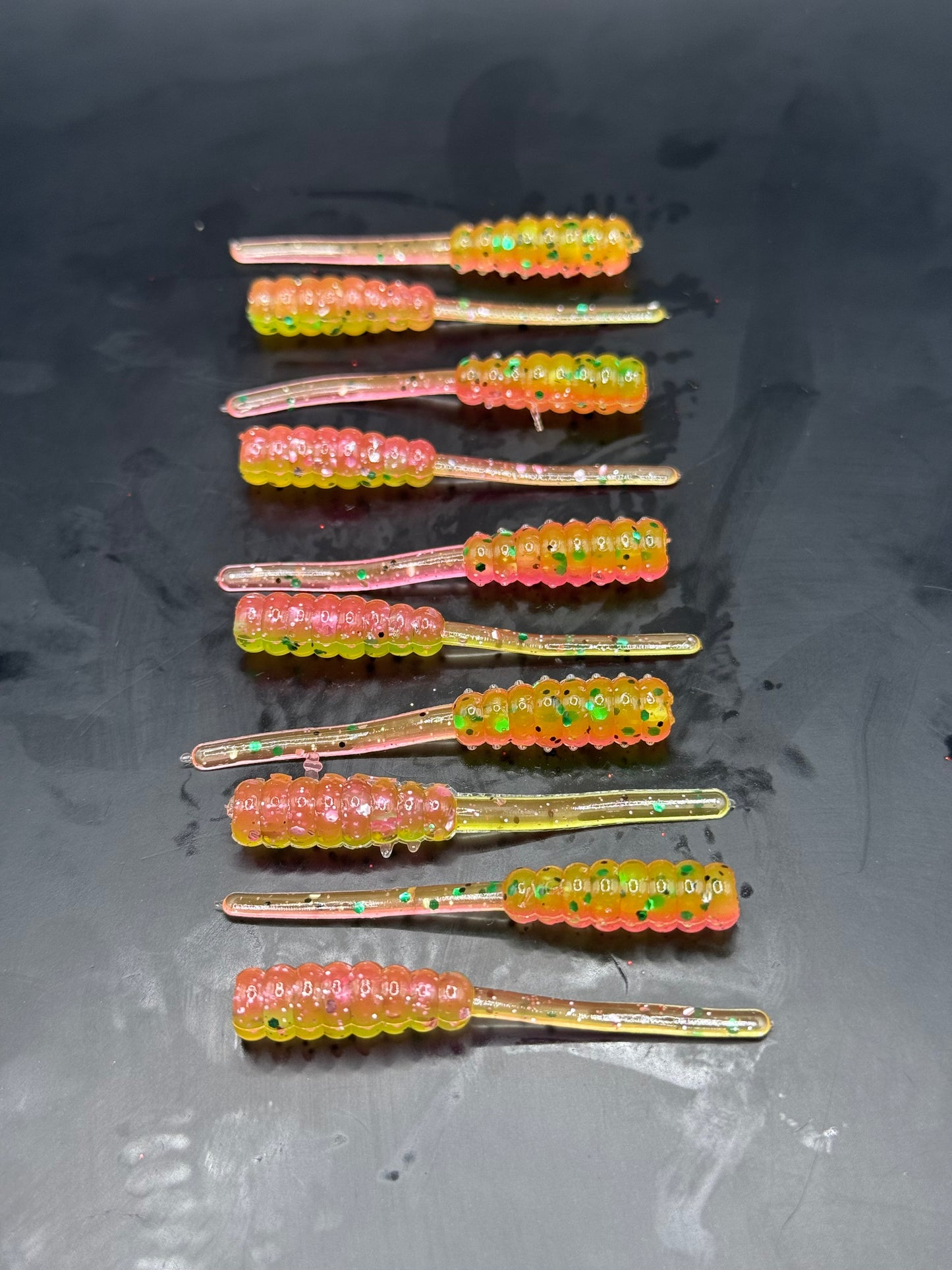 2" Trout Taffy Pink Lime Twist