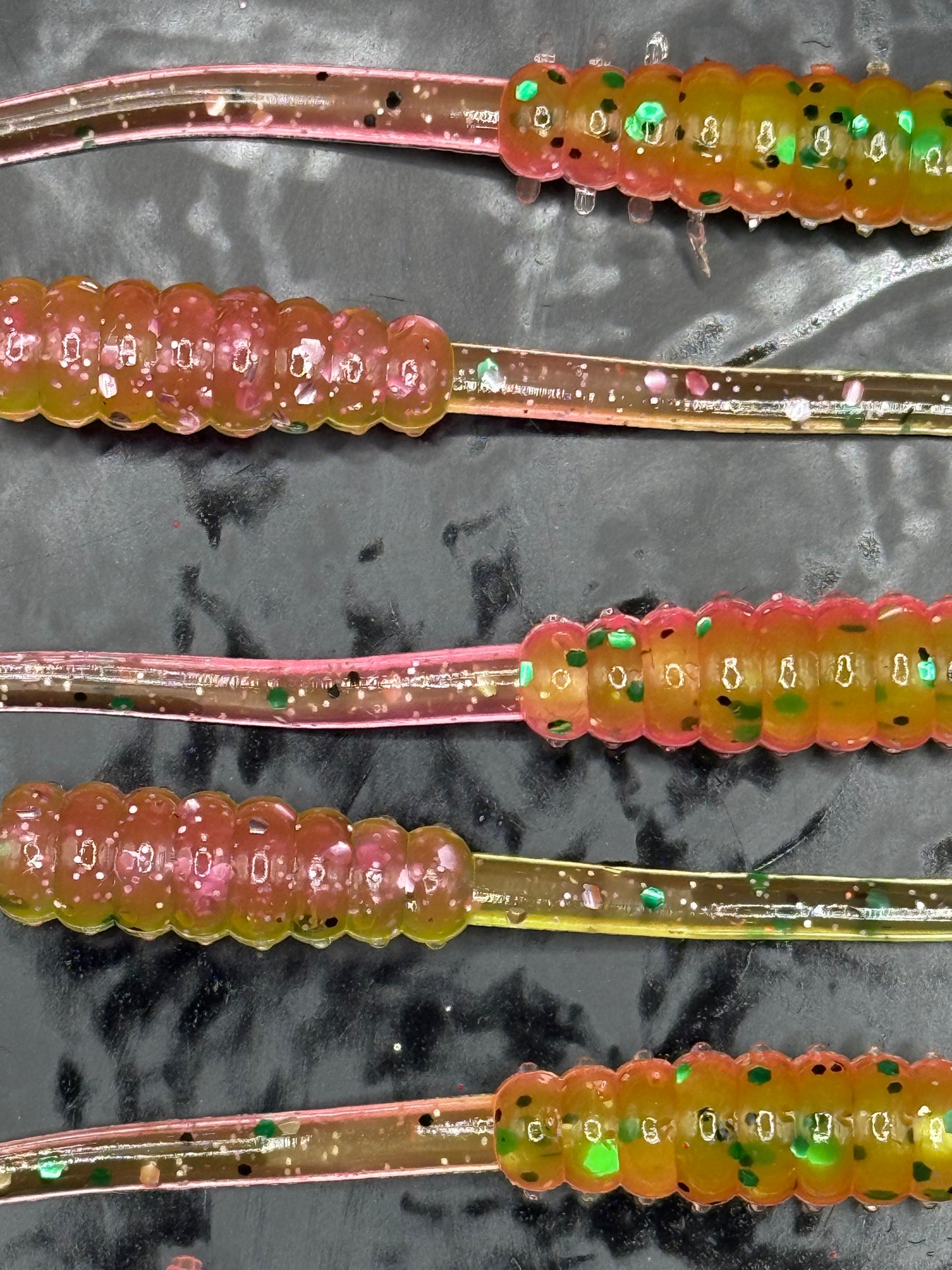 2" Trout Taffy Pink Lime Twist