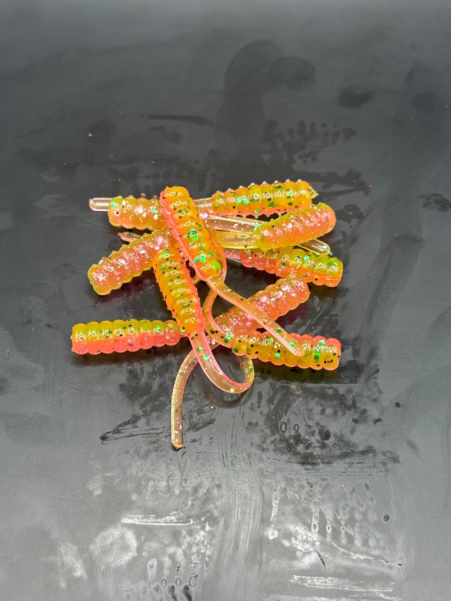 2" Trout Taffy Pink Lime Twist