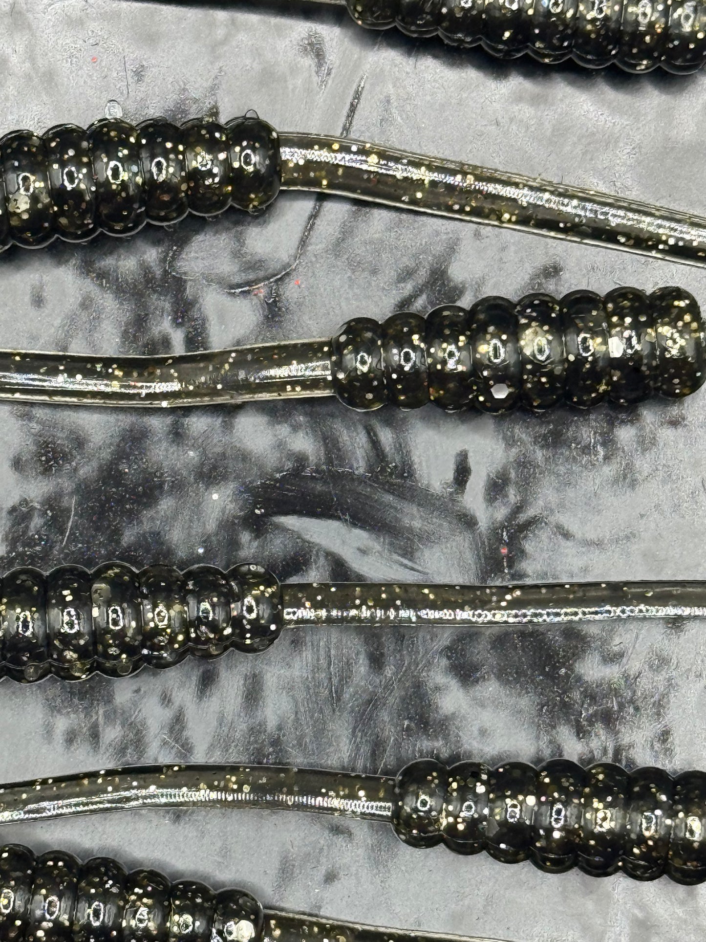 2" Trout Taffy Black Beetle