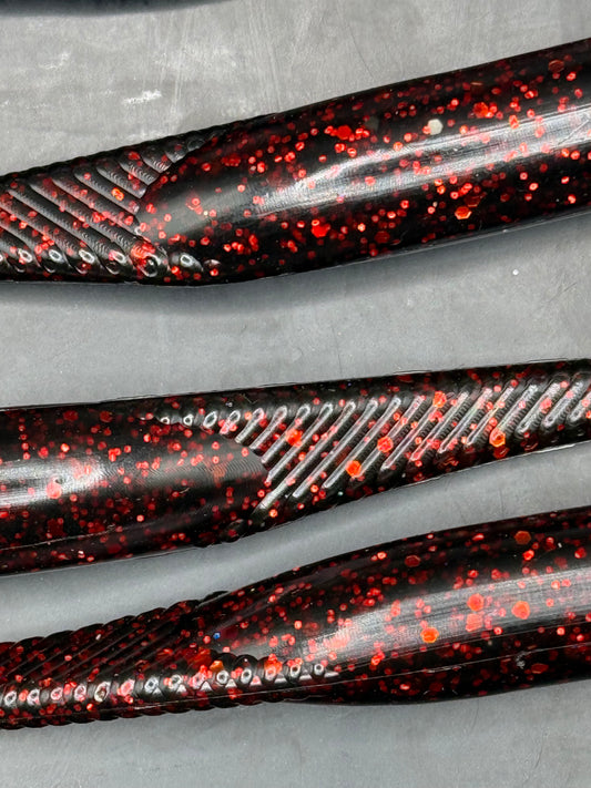 Bullet Swimbait Obsidian Red