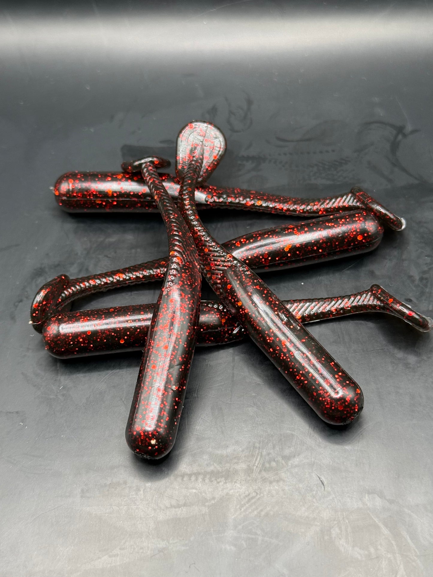 Bullet Swimbait Obsidian Red