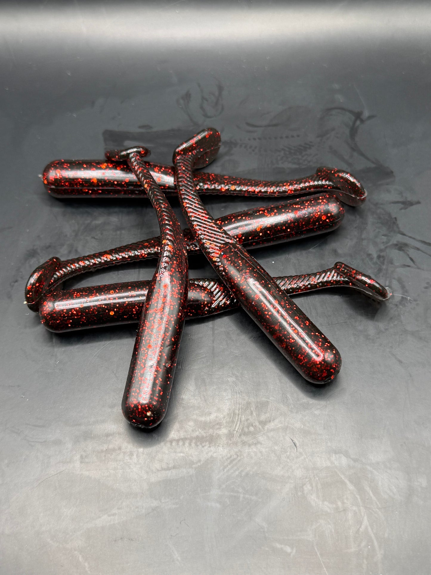 Bullet Swimbait Obsidian Red