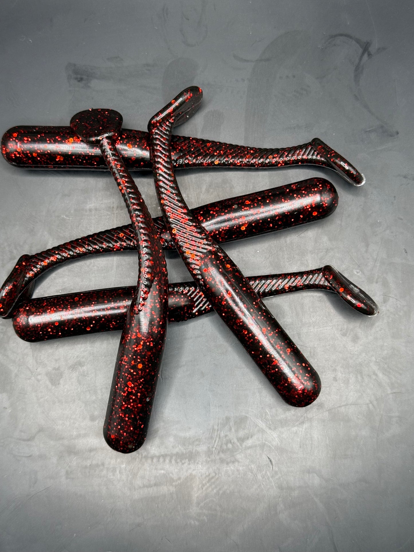 Bullet Swimbait Obsidian Red
