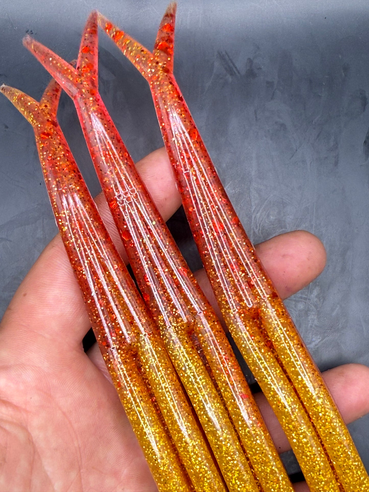 8" ShockTail Fluke Secret Crabby Formula