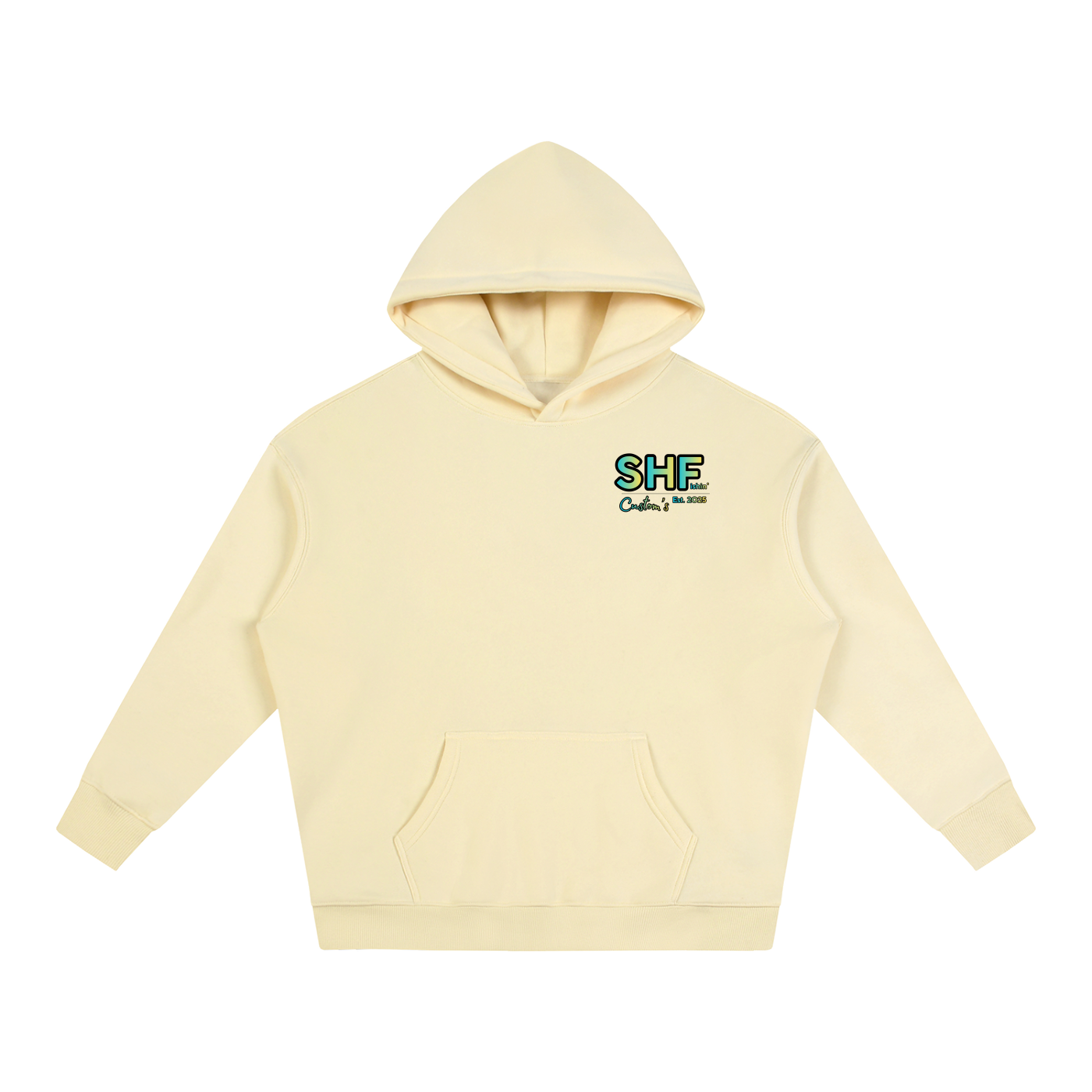 Yellowtail Tammy Oversize Fleeced Hoodie