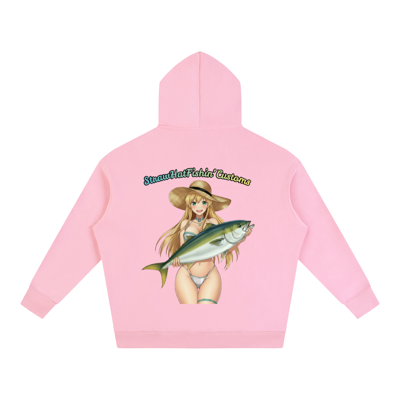 Yellowtail Tammy Oversize Fleeced Hoodie